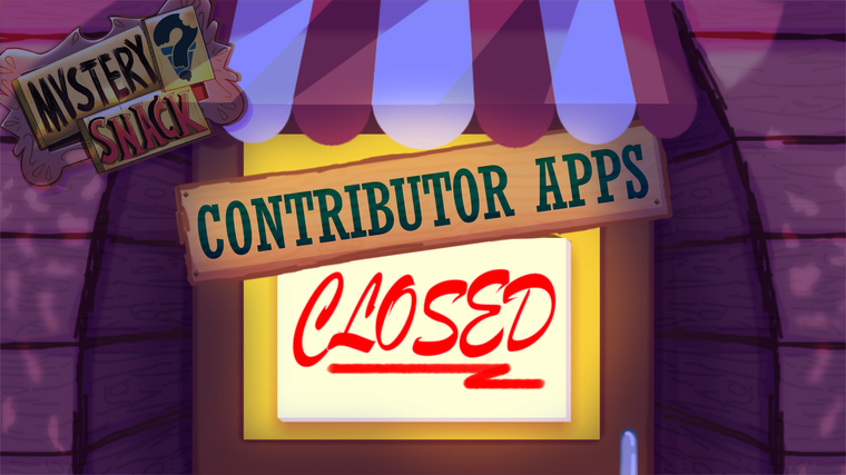 Contributor Apps Closed Mystery Snack