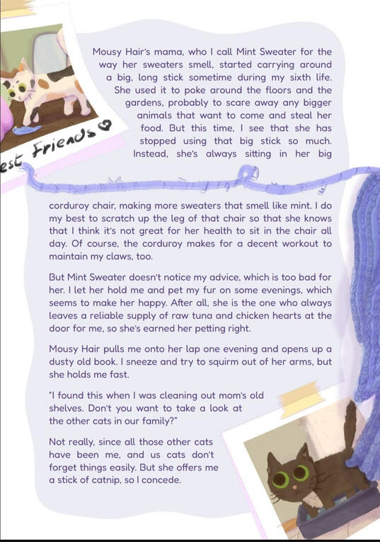 Miaow Zine Spot Art